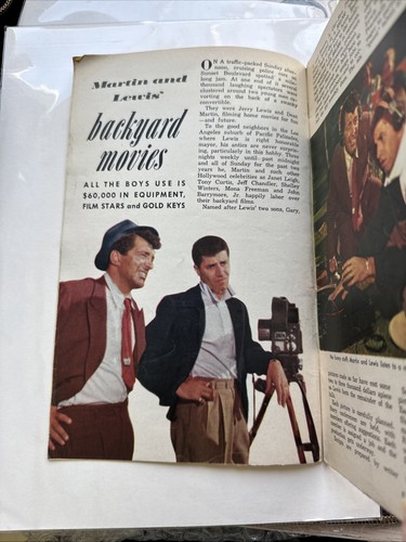 1953 Rare National & Regional TV GUIDE W/ Dean Martin-Jerry Lewis New York - Picture 7 of 11