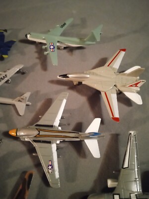 Vintage Zylmex & Zee Toys Mixed Military Aircraft Diecast Scale
