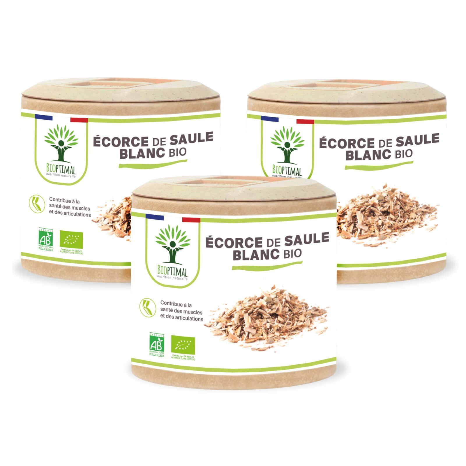 Saule bio complément alimentaire contre les raideurs articulaires en 180 gélules