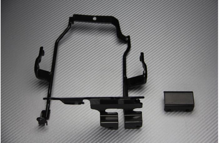 Support de carénage YAMAHA FZ6 N en aluminium noir pour compteur d'origine 2007-2015