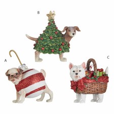 Whimsical Dogs Ornaments
