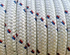 3/4" x 150' Double Braid Polyester Arborist Bull Rope Tree Rigging Line 