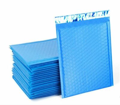 Mix Your Color 1000 Poly Bubble Shipping Envelopes Mailers #000 Extra Wide 4''x8''