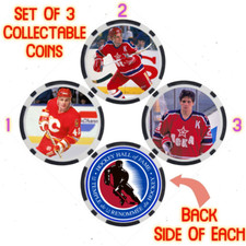 SERGEI MAKAROV - HOCKEY HALL OF FAME - COLLECTABLE COIN SET