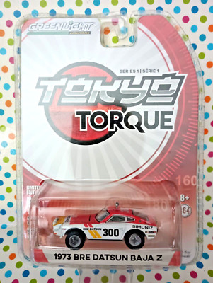 GREENLIGHT 1/64 TOKYO TORQUE SERIES 1 1973 BRE DATSUN BAJA Z NEW B1