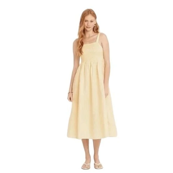 Smocked beach hotsell dress
