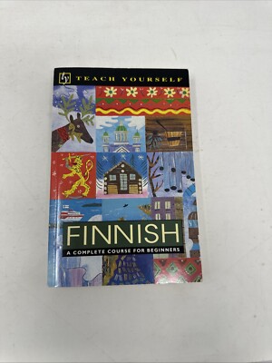 TEACH YOURSELF FINNISH by Terttu Leney - 1999 - beginners - language UNUSED