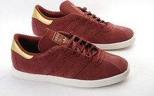 Adidas Originals Tobacco fox marrone oro metallizzato M17883 scarpe da ginnastica uomo scamosciate