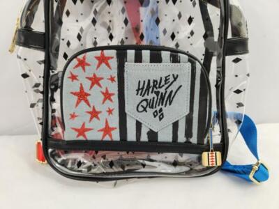 birds of prey mini backpack Harley Quin Faux Denim Ripstock and a slide pocket inside DC COMICS BIRDS OF PREY
