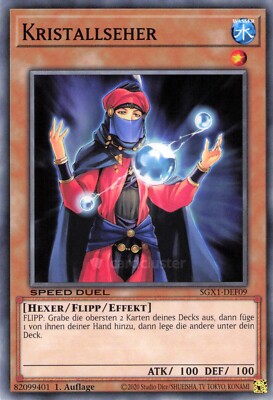 Yu Gi Oh! Kristallseher SGX1-DEF09 Common
