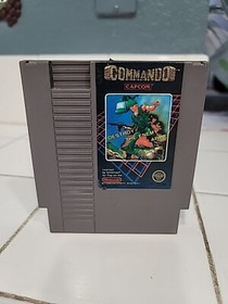 COMMANDO : (NES , 1986) = CARTRIDGE ONLY / TESTED & WORKING 