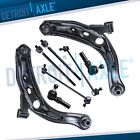 8pc Front Lower Control Arm Inner Outer Tierod Sway Bar for 2001-2006 Mazda Mpv (For: Mazda Mpv)
