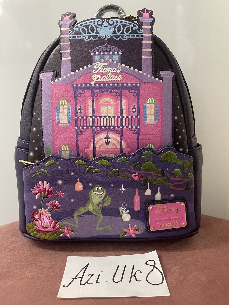 Loungefly Disney Princess and the Frog Tiana\'s Palace Mini Backpack EXCLUSIVE DROP: Loungefly Disney Princess Stained Glass  main image 2