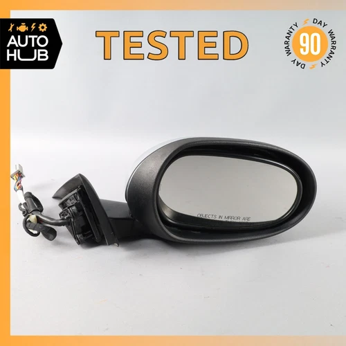 07-09 Jaguar X150 XKR XK Right Passenger Door Rear View Mirror Silver OEM