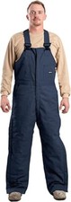 NWT Berne Men's Flame-Resistant Insulated Bib Overalls Navy Size 2XL 400 3B034