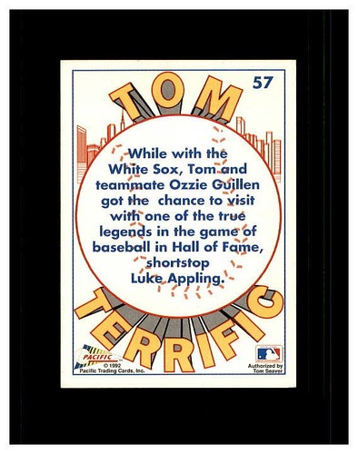 TOM SEAVER YOU PICK SEE SCANS OF EVERY CARD ALL TOM SEAVER CARDS ODD BALL METS - Bild 45 von 183
