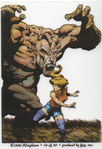 Individual Stickers Of Mike Ploog / Bernie Wrightson & Ken Kelly inc Auto No 16 - Picture 56 of 126