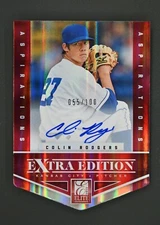 2012 Panini Elite Extra Edition #64 Colin Rodgers /100 Auto Aspirations Die-Cut