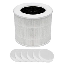 3-in-1 Core Mini True HEPA Filter Replacement for Levoit Core Mini Air Purifier