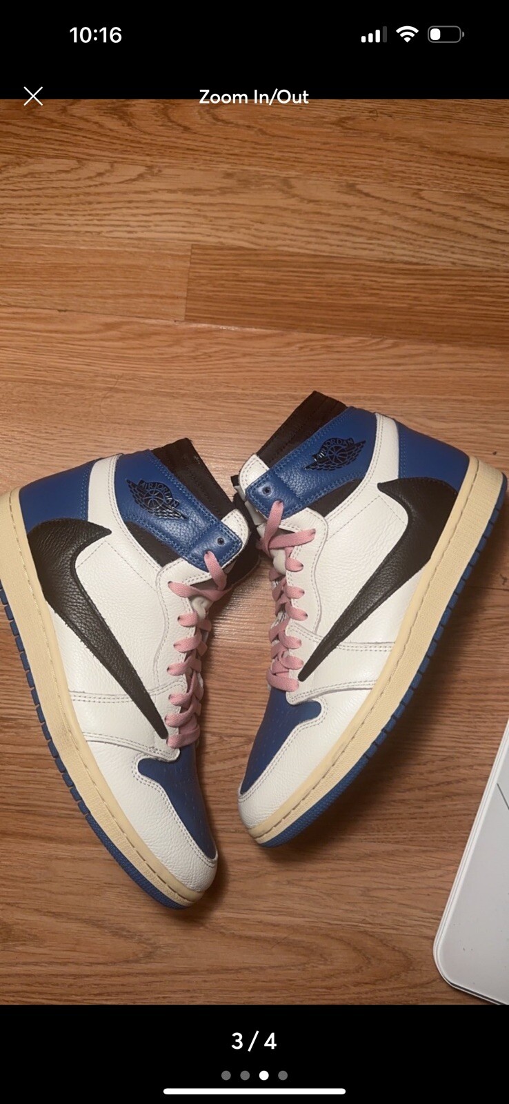 Travis Scott Jordan 1 High Fragment - sz 11