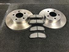 FORD EXPLORER 97>ON FRONT BRAKE DISCS & FULL SET BRAKE PADS NEW