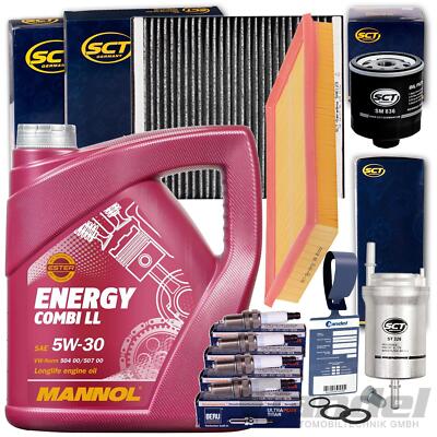  INSPEKTIONSPAKET+MANNOL 5W30 ÖL 1.4 für VW POLO 9N SKODA FABIA 6Y SEAT IBIZA 3