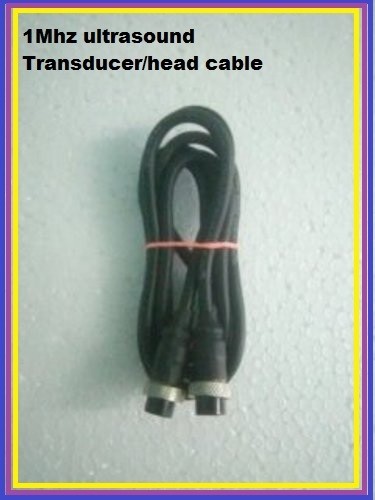 1 MHz Ultraschalltherapiegerät Wandler/Draht/Kabel 3 Pin Stab für Ultraschall &% - Bild 7 von 9