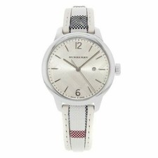 Brand New Burberry BU10113 The Classic Sunray Dial Stainless Steel Women's Watch