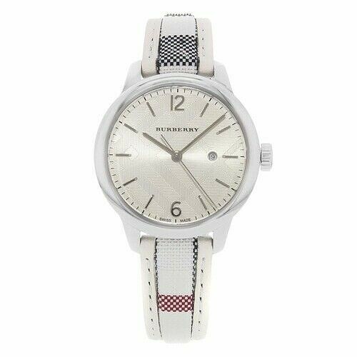 Brand New Burberry BU10113 The Classic Sunray Dial Stainless Steel Women's Watch - Picture 1 of 2
