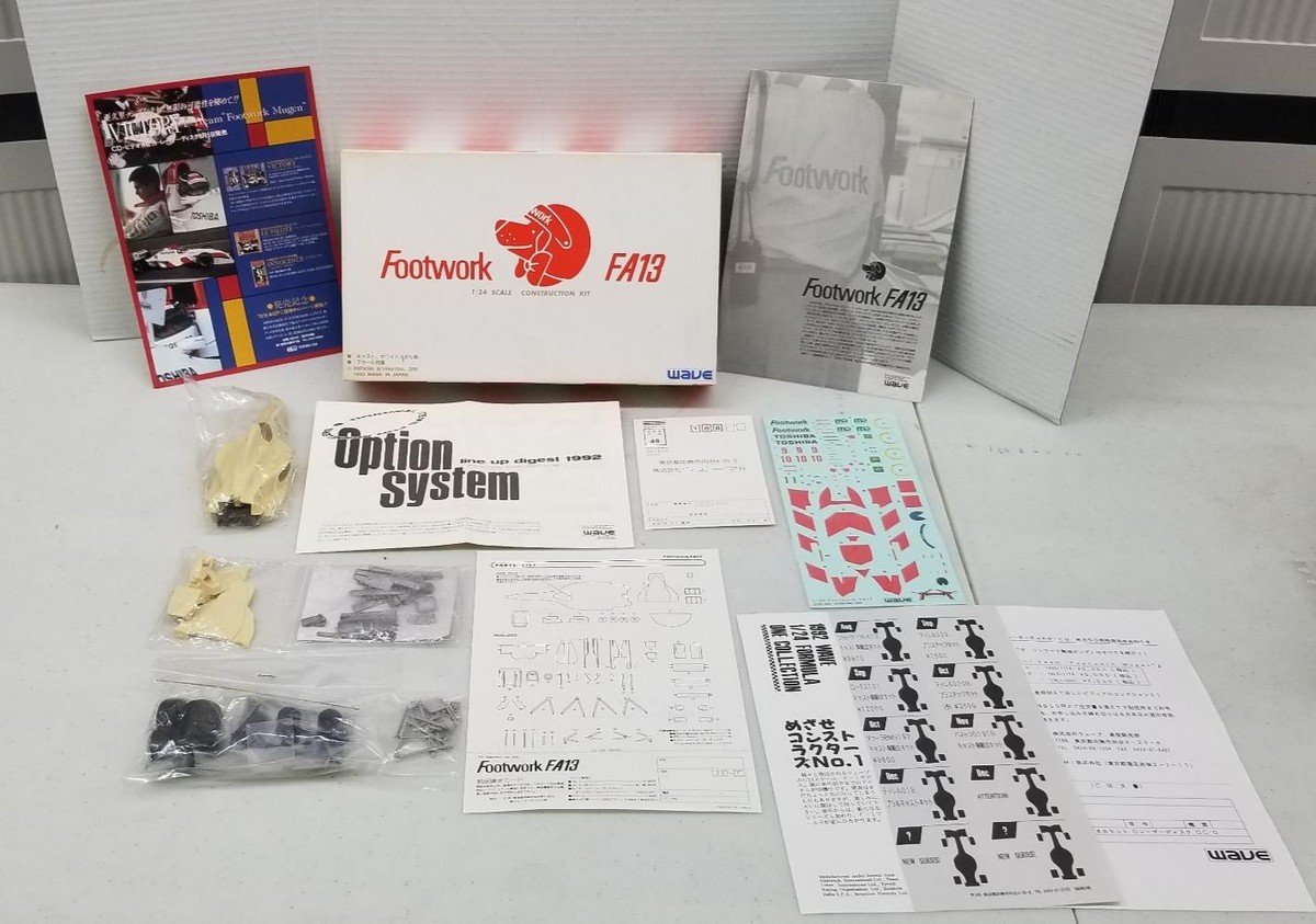 ウェ― ブ　1/24 フットワーク　FW13 ウェ― ブ 1/24 フットワーク FW13 1:24 Wave Footwork FA13