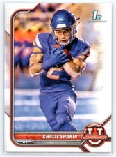 Khalil Shakir 2021-22 Bowman University 1st Bowman #1