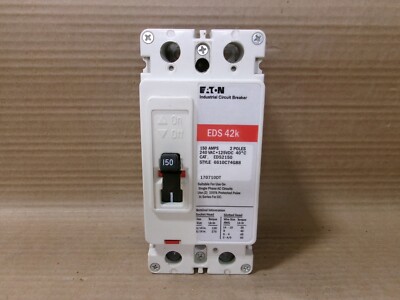 Eaton EDS EDS2150 2 Pole 150 Amp 240V 42kA Red Label Circuit Breaker