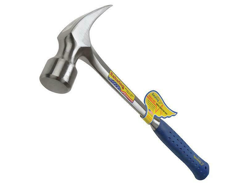 Estwing E3/30S Straight Claw Framing Hammer - Vinyl Grip 840G (30Oz) ESTE330S