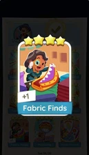 Fabric Finds Monopoly GO! 4 Stars (FAST DELIVERY)