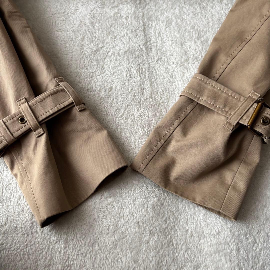 Vintage Burberry Blue Label Trench Coat Beige Mid US XS Japan thumbnail 18