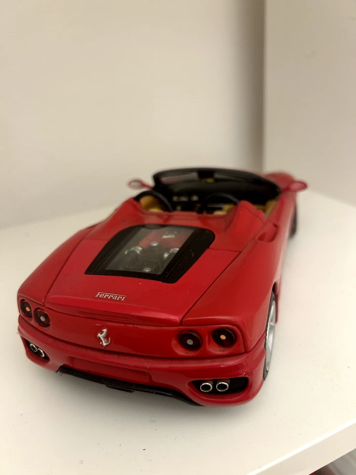 1999 Mattel  1/18  Ferrari 360 Spider Cabrio - Immagine 3 di 4