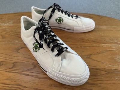 Converse One Star Pro Vintage Canvas Sneakers Shoes White Men's A04142C Size 12