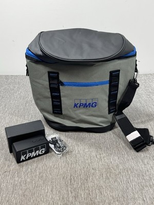 KPMG Leeds Soft Cooler Backpack Insulated Lunch Bag Employee Work & Speaker
