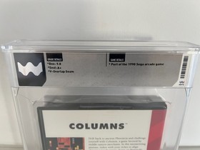 Columns (Sega Genesis) WATA 9.8 A+ New Sealed Graded PSA VGA CGC Classic Print