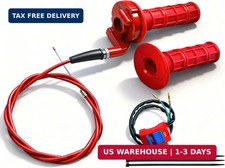 YRHHBYH 7/8 22mm Twist Throttle Accelerator Handle Grips for Pit Bike Mini Bike