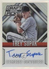 2014 Prizm Perennial Draft Picks Prospect Signatures Silver Trey Supak Auto 06z2