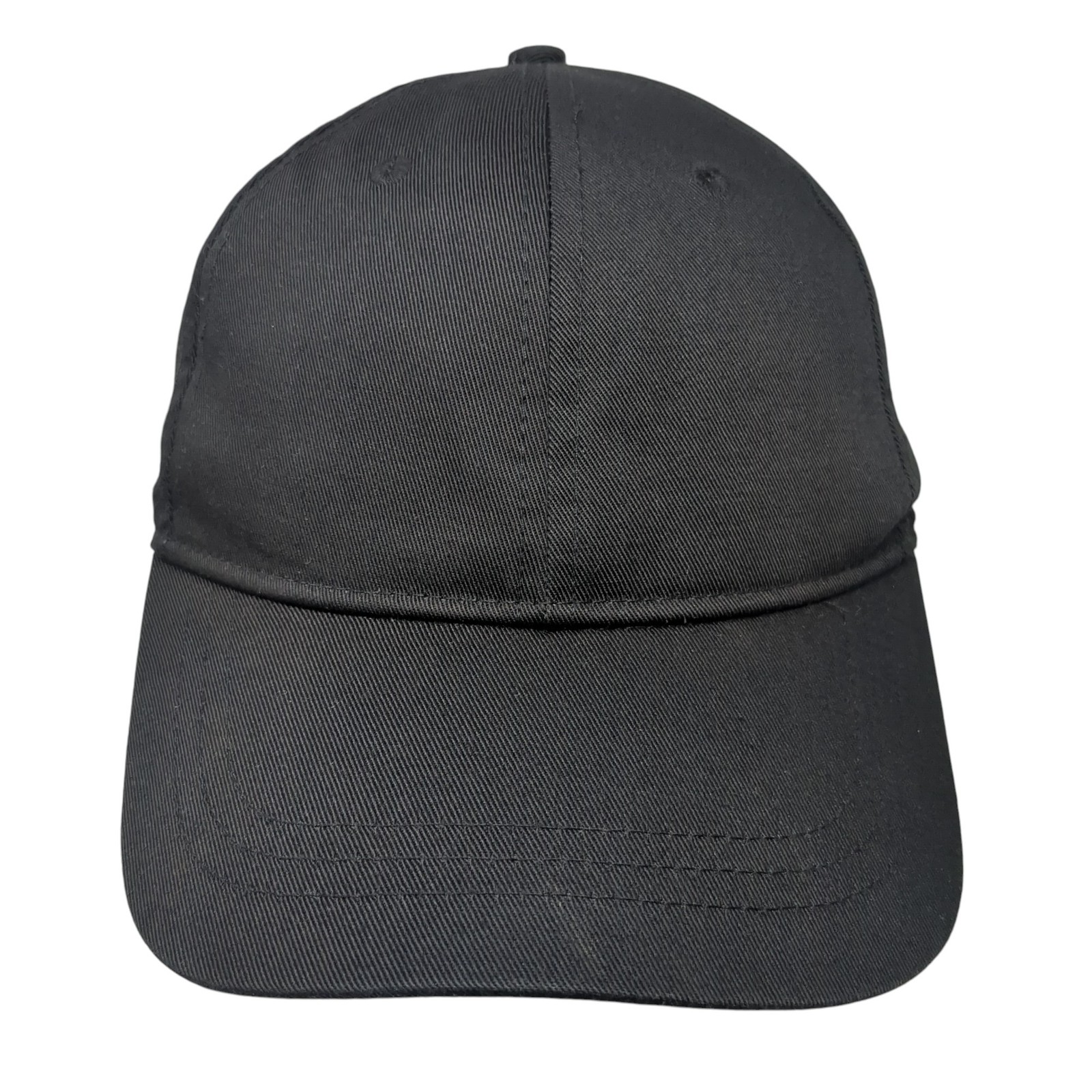 Infinity Snapback Hat Black One Size Solid Adjust… - image 1