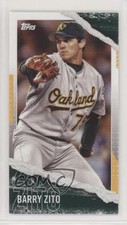 2020 Topps Rip Mini Base Inner Image Variation Barry Zito #M-54 2p7