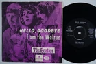 BEATLES Hello Goodbye RARE Norway 45 WITH LOGO variant NORWEGIAN I Am The Walrus