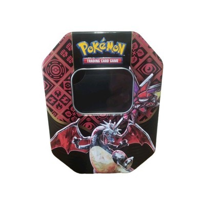 Pokémon Schicksal Von Paldea Leere Tin Paldean Fates Blech Empty Box Charizard TCG