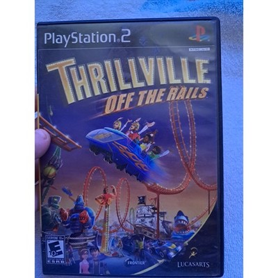 Thrillville Off the Rails Sony PlayStation 2 PS2 LucasArts SLUS 21611 Game Disc