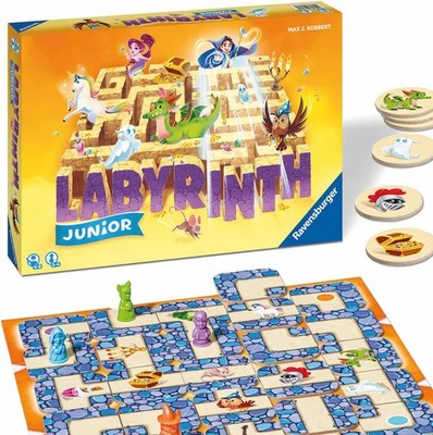 Ravensburger Junior Labyrinth Kinderspiel Klassiker Familienausgabe 4 Jahre