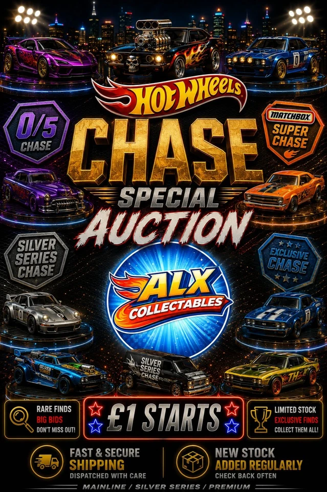 HOT WHEELS CHASE SPECIAL -  0/5 - Silver Series - Super Chase - TH