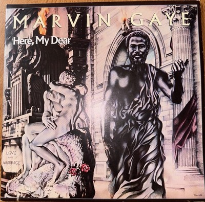 Marvin Gaye Here My Dear Double LP Vinyl Album 1978 Tamla T 364 LP2 EXC-NM Cond