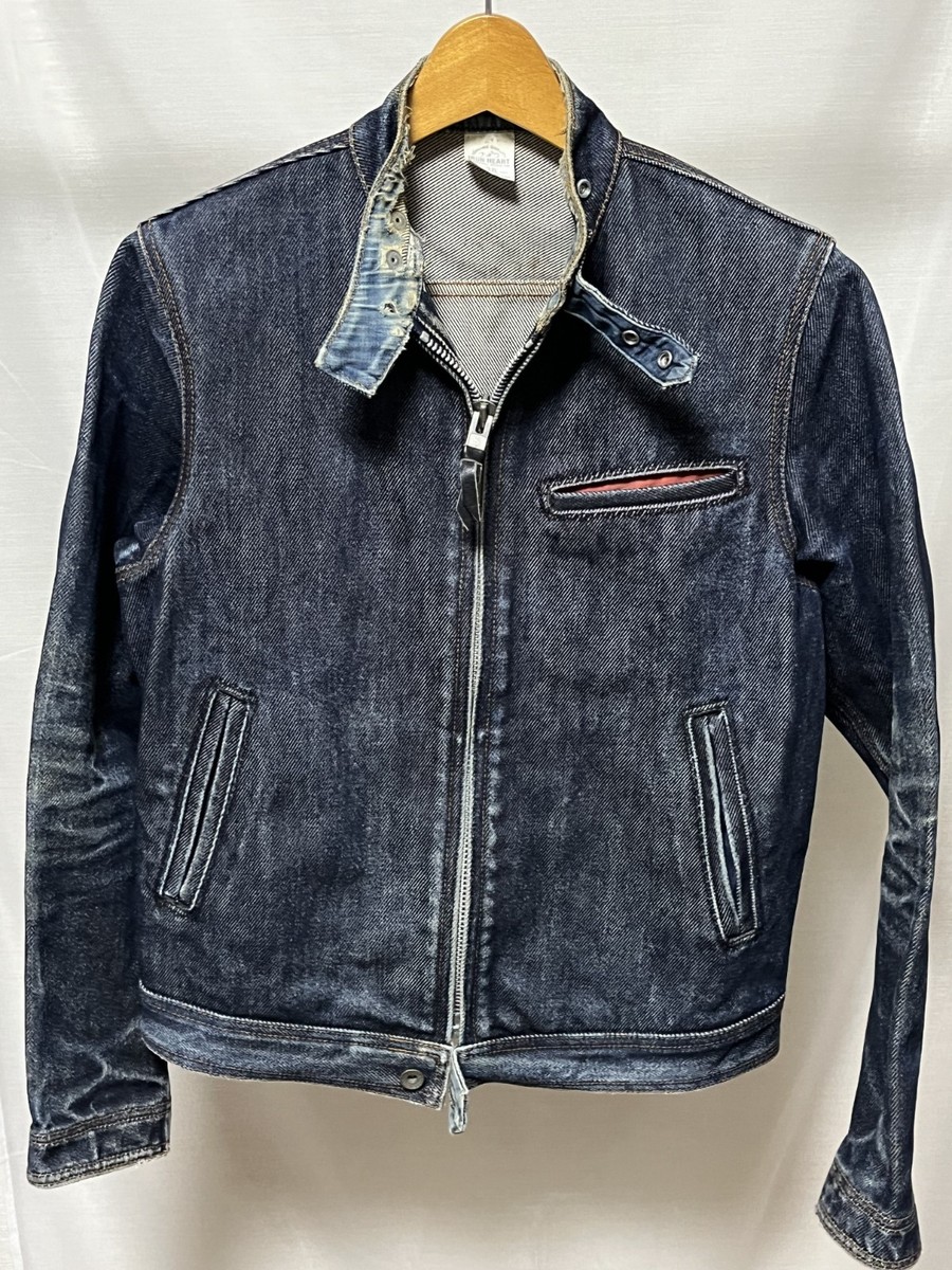 IRON HEART Lot 527 21oz Extra Heavy Denim Single Riders Biker